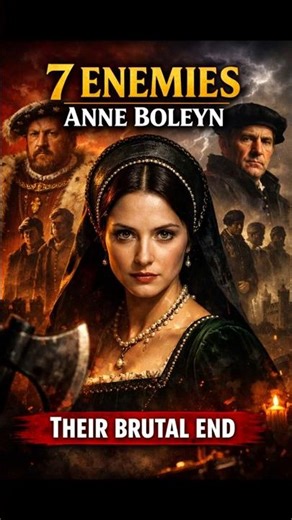 Anne Boleyn’s 7 Enemies And How They Ended #henryviii #historyshorts #history #facts