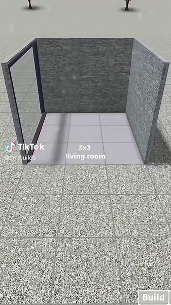 3x3 Bloxburg Living Room Ideas | Speedbuild, Aesthetic Rooms