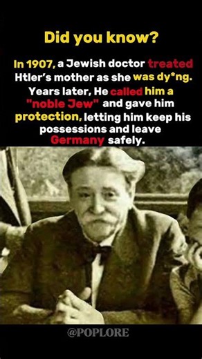 The Jewish Doctor H*tler Spared