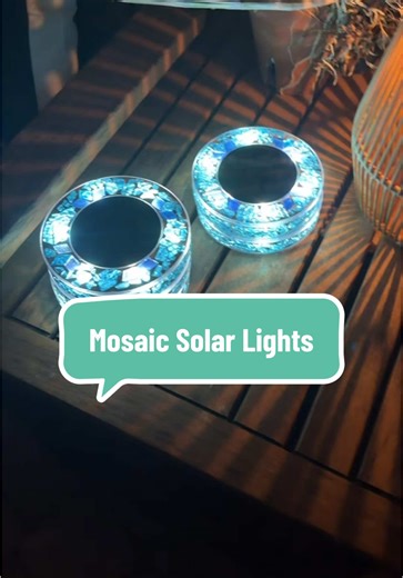 Unique Mosaic Solar Lights for Stunning Gardens