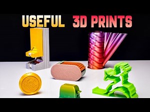 USEFUL 3D Prints | 7 Functional Cool 3D Printed Ideas #1