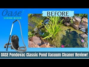 OASE Pondovac Classic Pond Vacumn Cleaner REVIEW! | BEFORE & AFTER - $60 Auction Find!