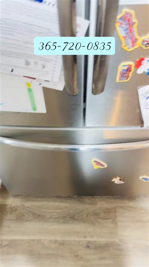 Fridge Not Responding? Buttons Not Working? We recently completed a **full User Interface replacement** on this refrigerator, and the results were perfect! 👨‍🔧❄️ The customer reported that the **control panel stopped responding**, temperature wouldn’t adjust, and sometimes the display would randomly turn on and off. These issues are usually caused by: ✔ Faulty user interface board ✔ Moisture damage ✔ Loose ribbon connections ✔ Failed touch panel ✔ Power surge issues After running a full diagno