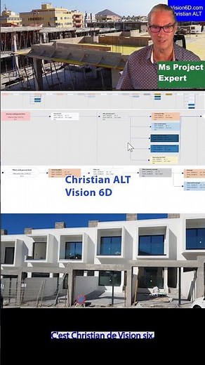 #s99 Ms Project 2023 ● Planning Lean pour les Projets de Construction ● Network Diagram