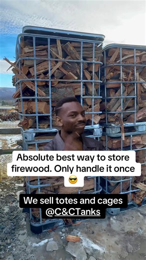 #firewood #woodworking #fyp #fypシ #fypシ゚viral @C&C Tanks We can haul up to 56 per load. Start at $20 each