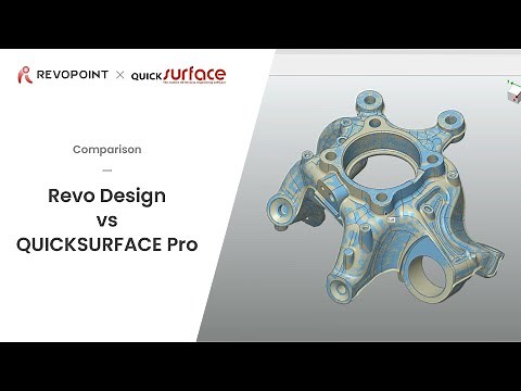 Revopoint x Quicksurface | Difference between Revo Design & QUICKSURFACE Pro