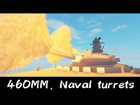 How to build Yamato battleship turret //🔨Plane crazy (Roblox)