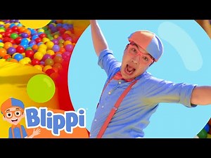 Dive into the Ball Pit – Learn Colors & Move Your Body! 🎨🤸 | BLIPPI MUSIC VIDEO!