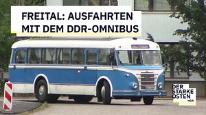 In Sachsen dreht ein historischer Omnibus aus tiefsten DDR-Zeiten bis heute seine Runden. 🚍 Dafür sorgt voller Elan ein Vater-Sohn-Gespann aus Freital. 😍 | Der starke Osten