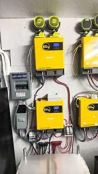 Set up separate 2 EG4 3kW off grid inverters in parallel to run our 18,000 Btu mini split all day.