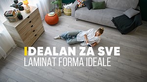 Kada stvaramo za dom, mislimo na sve ono što može imati veliko mesto u vašim životima - na porodicu, prijatelje, trenutke lične sreće i zadovoljstva, velike i male pobede... Idealan za nezaboravan provod, Idealan za ples, Idealan za prve korake. IDEALAN ZA SVE! Laminat - Forma Ideale. Iz ponude izdvajamo laminat EURO HOME CLASSIC 7/31 po ceni od 939 dinara po m2 za vreme trajanja akcije od 28.8 do 23.9. www.formaideale.rs/artikal/laminat-euro-home-classic-731-2 | FormaIdeale