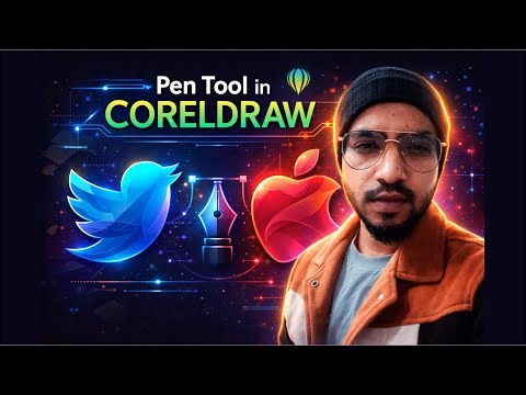 Pen Tool use in Corel Draw || Basic use of Pen tool in CorelDraw