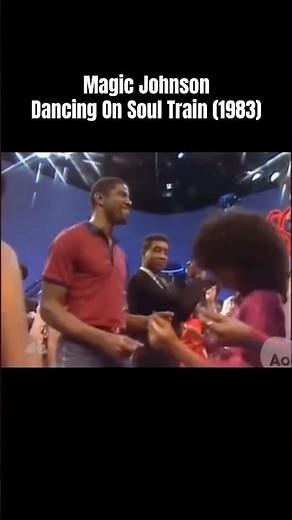 Magic Johnson dancing on Soul Train (1983)
