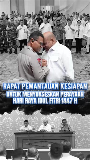 Rapat pemantauan kesiapan setiap komponen dan daerah dalam menyukseskan perayaan Hari Raya di Provinsi Papua dilaksanakan pada Rabu, 11 Maret 2026 di Aula Lukmen II Kantor Gubernur Papua, Kota Jayapura. Kegiatan tersebut dipimpin oleh Gubernur Papua Komjen Pol (Purn) Matius D. Fakhiri, S.I.K., S.H., M.H., bersama Kapolda Papua Irjen Pol. Petrus Patrige Rudolf Renwarin, S.H., M.Si., serta dihadiri sejumlah pimpinan instansi pemerintah, BUMN, dan stakeholder terkait guna memastikan kesiapan berbag