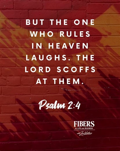 God Laughs! Original music for this Psalm