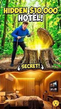 The Secret $10,000 Bunker Hidden in a Tree!