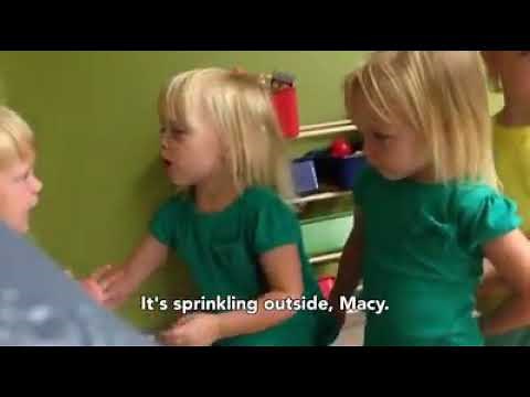 You poked my heart. Raining vs Sprinkling