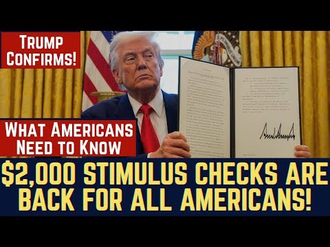 BIG UPDATE: $2,000 Stimulus Checks for Millions of Americans! | What You Need to Know