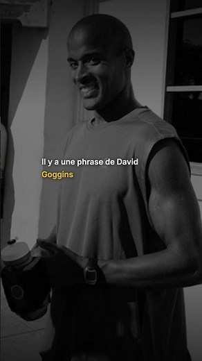 Le confort te tue lentement.