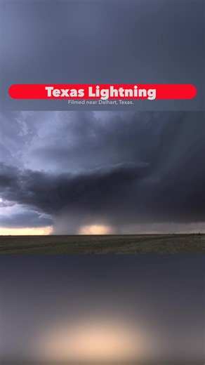 Incredible thunder rolls from lightning in this supercell near Dalhart, Texas! One of my favorite things about lightning on the High Plains is that the thunder rolls can be particularly massive due to nothing absorbing the sound between you and the storm. This supercell in the Texas Panhandle near Dalhart last summer had regular cloud-to-cloud bolts (and cloud-to-ground) that were letting some of the biggest thunder rolls rip. What a little storm. The storm in the background of this shot became