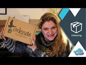 UNBOXING Owlcrate - January - "Fearsome Fairytales"