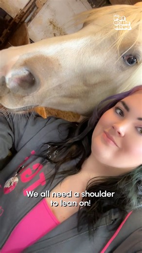 Humans make great scratching posts! 🐴🥰 #Horse #Horses #Pony #Cute #AnimalVideos #FarmAnimals #FarmLife | The Pet Collective