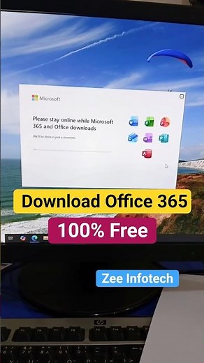 Install MS 365 Setup File #shorts #ms365 #activate