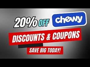 Chewy Coupon Codes & Pet Supply Savings