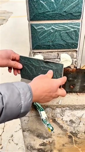 Repairing Cracked Wall Tiles Using the Patch Technique
