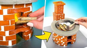 98K views · 67 reactions | 隣How to make a MINI STOVE with MINIATURE...