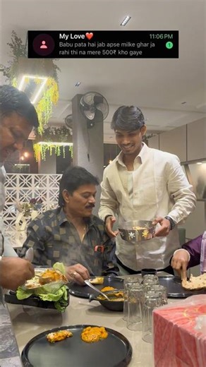 Babu Sorry wo paise mein Humne party kr li 😩 #tredningshorts