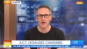 “What this does is it accepts that people are already using the drug, and it puts it in a health framework.” Richard Di Natale on Canberra's new cannabis laws. #9Today | TODAY