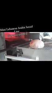 Mini Lebanese Arabic bread Line Mini Arabic, Syrian & Lebanese pita bread automatic production line is an ideal choice for supermarkets, hotels, NGO, restaurants, falafel & shawarma snack shops, mobile bakeries, shopping malls, organizations, ect... within an installation area of less than 30 square meter, it can produces between 300 to 600 loaves/hour for a single row pita bread line, and between 500 to 1000 loaves/hour for a double rows pita bread line. As per customer request I it can be also
