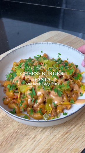 Delicious Cheeseburger Pasta Recipe | Easy Dinner Idea