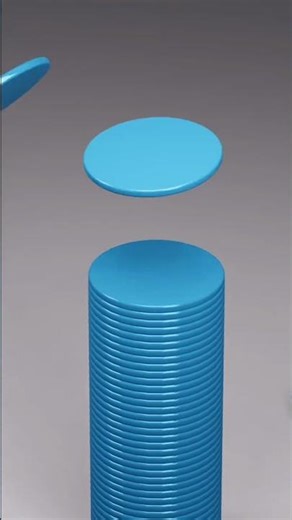 coin flip loop #animation #3danimation #puzzle #shorts