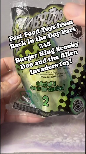 Fast Food Toys from Back in the Day Part 345 Burger King Scooby Doo and the Alien Invaders toy! #scoobydoo #BurgerKing #retrotoys #happymeal #90skids #Nostalgia | CPJ Collectibles