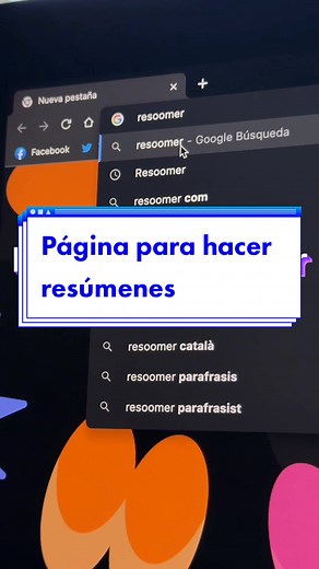 Resúmenes escolares fáciles con Resoomer