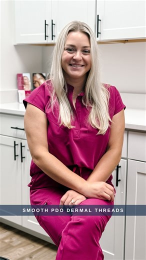 Did you know this is how PDO threads work? #bristoltn #abingdonva #pureglostudio #injectors #cosmeticinjections #smoothpdothreads #smooththreads | PureGlo Skincare Studio