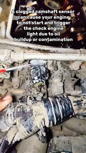 Dirty Camshaft Sensor Symptoms: How It Affects Engine Performance & Triggers Check Engine Light