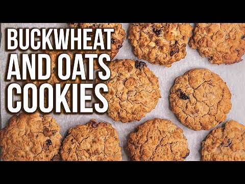 Buckwheat and Oats cookies | simple and healthy recipe