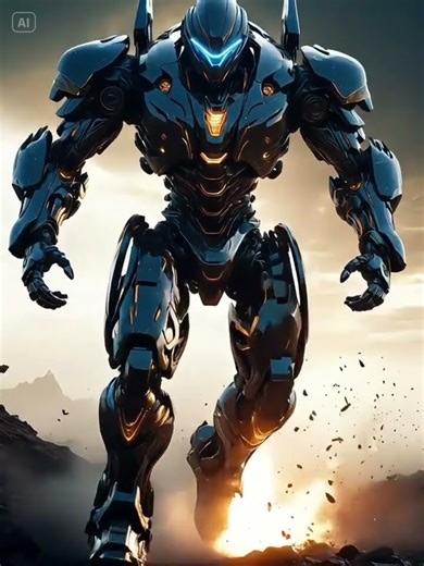 The Black Warrior Mech | Rise of the Cyber Autobot #transformers #robot