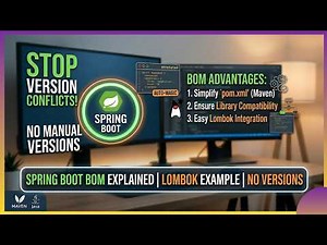 Spring Boot BOM Explained with Lombok Example | No Need for Dependency Versions
