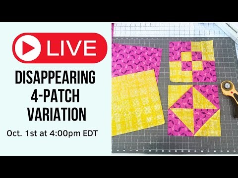 WIP WEDNESDAY #189: EASY QUILT BLOCK DEMO!