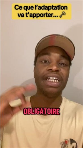 Ce que l’adaptation va t'apporter... 🗝️ #vérité #mindset #shorts