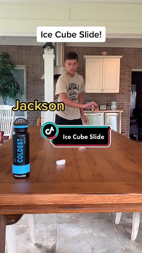 Family Fun with Ice Cube Slide Challenge!