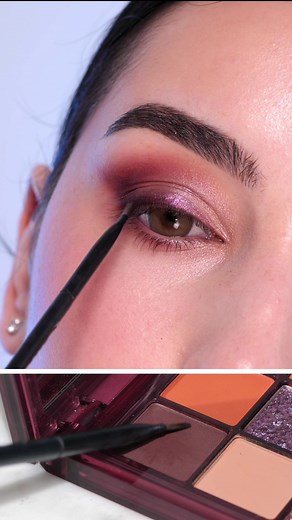 Burgundy Smokey Eye Makeup Tutorial