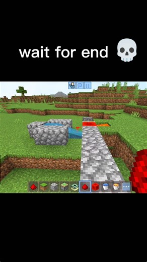 Infinity Bridge No End 💀 #minecraft #shortvideo