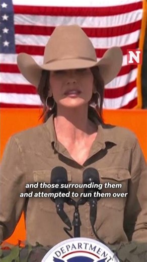 Noem Says Minneapolis ICE Shooting Was Result Of 'Domestic Terrorism'