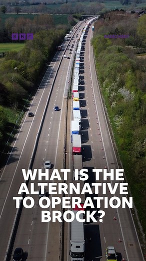 After Operation Brock was deployed on the M20, Kent County Council's highways and transportation strategic resilience manager was in the hot seat talking about possible alternatives to the contraflow system. Tap to read more from the hot seat: https://bbc.in/3TMAdNg | BBC Kent