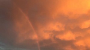 20K views · 524 reactions | A rainbow  and a fiery sky  over Portland!  | WGME CBS 13 News, Portland | Facebook